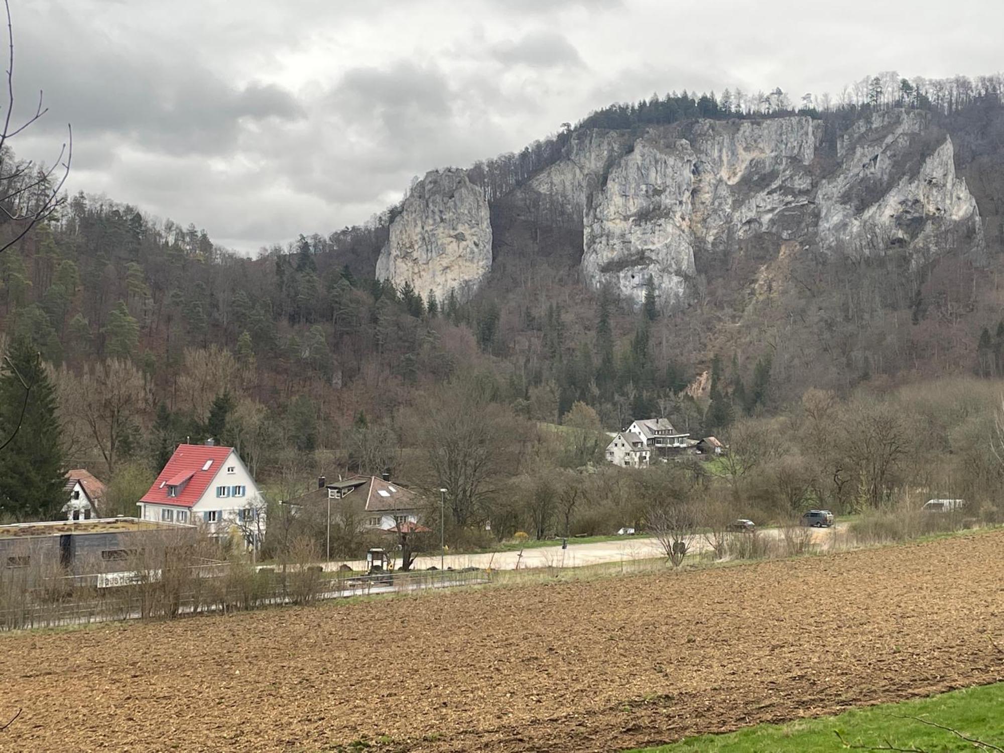 Zwergdackeladlerhirsch Lägenhet Beuron Exteriör bild